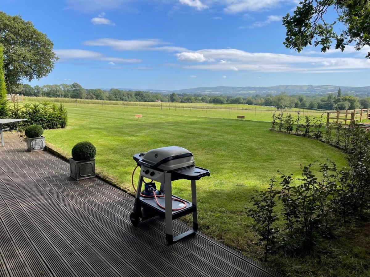 Stunning Cabin With Incredible Views Near Goodwood Rogate Exterior photo